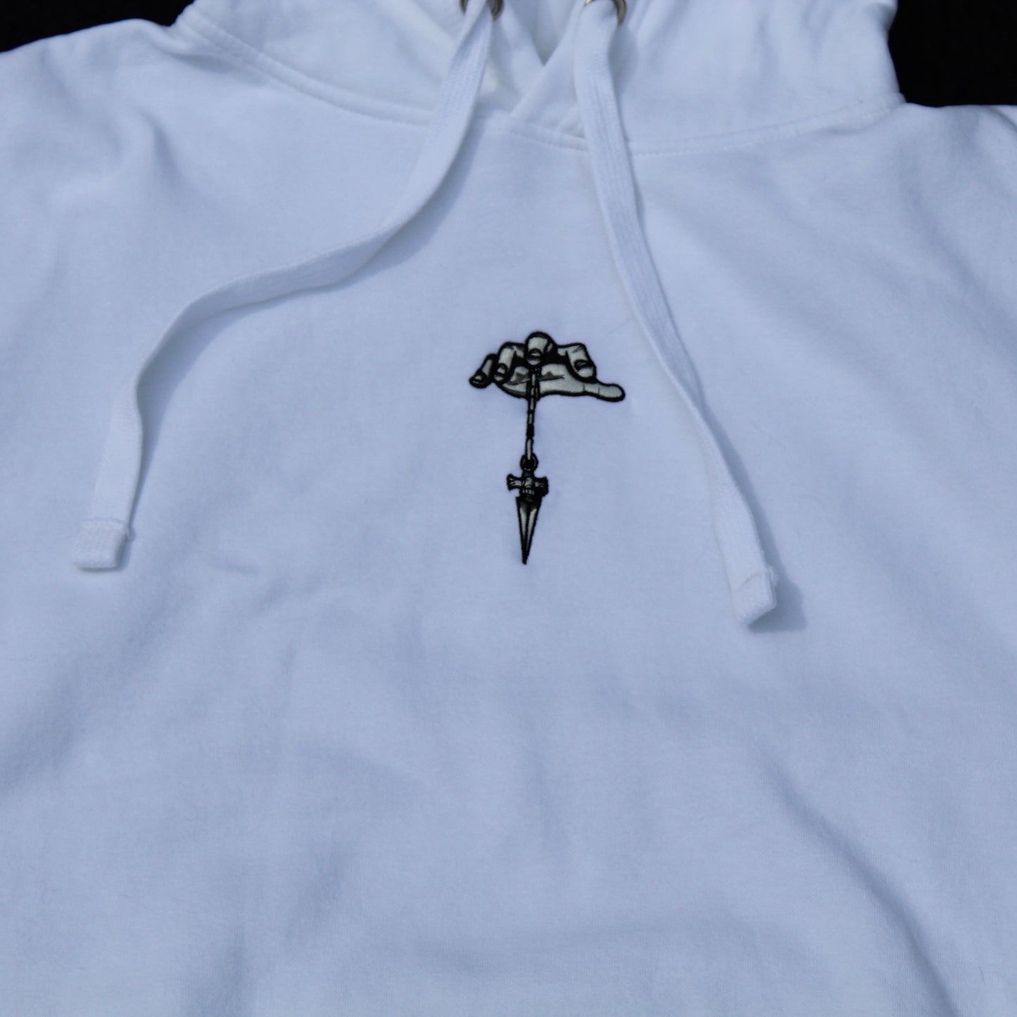 HunterxHunter White Unisex Hoodie “Chained to Hell”