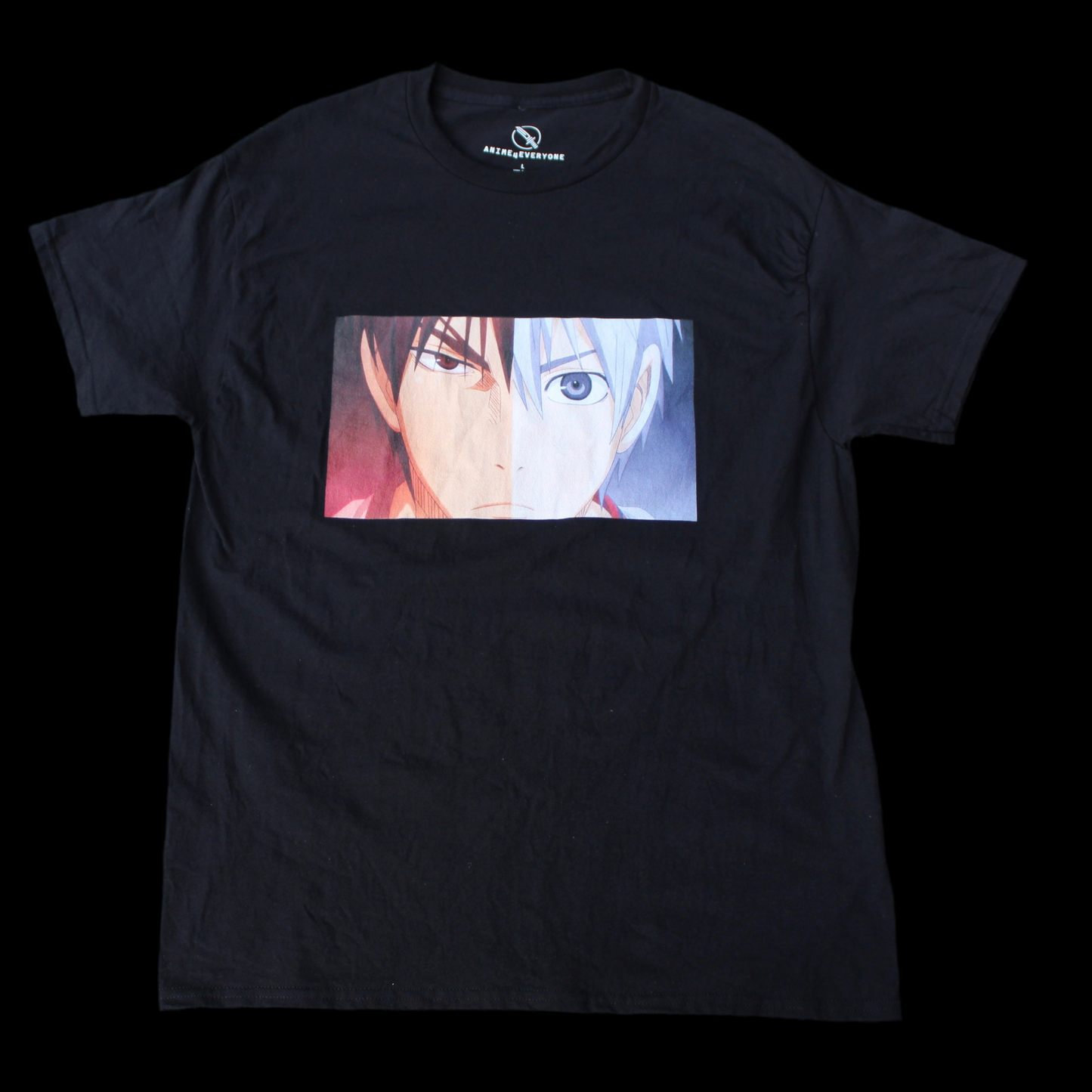 Kuroko’s Basketball Black Unisex T-Shirt “ The Seirin High School Duo”