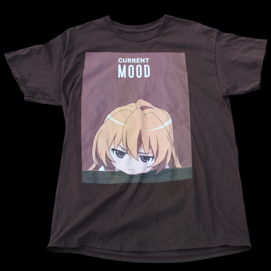 Toradora Brown Unisex T-Shirt “Current Mood”