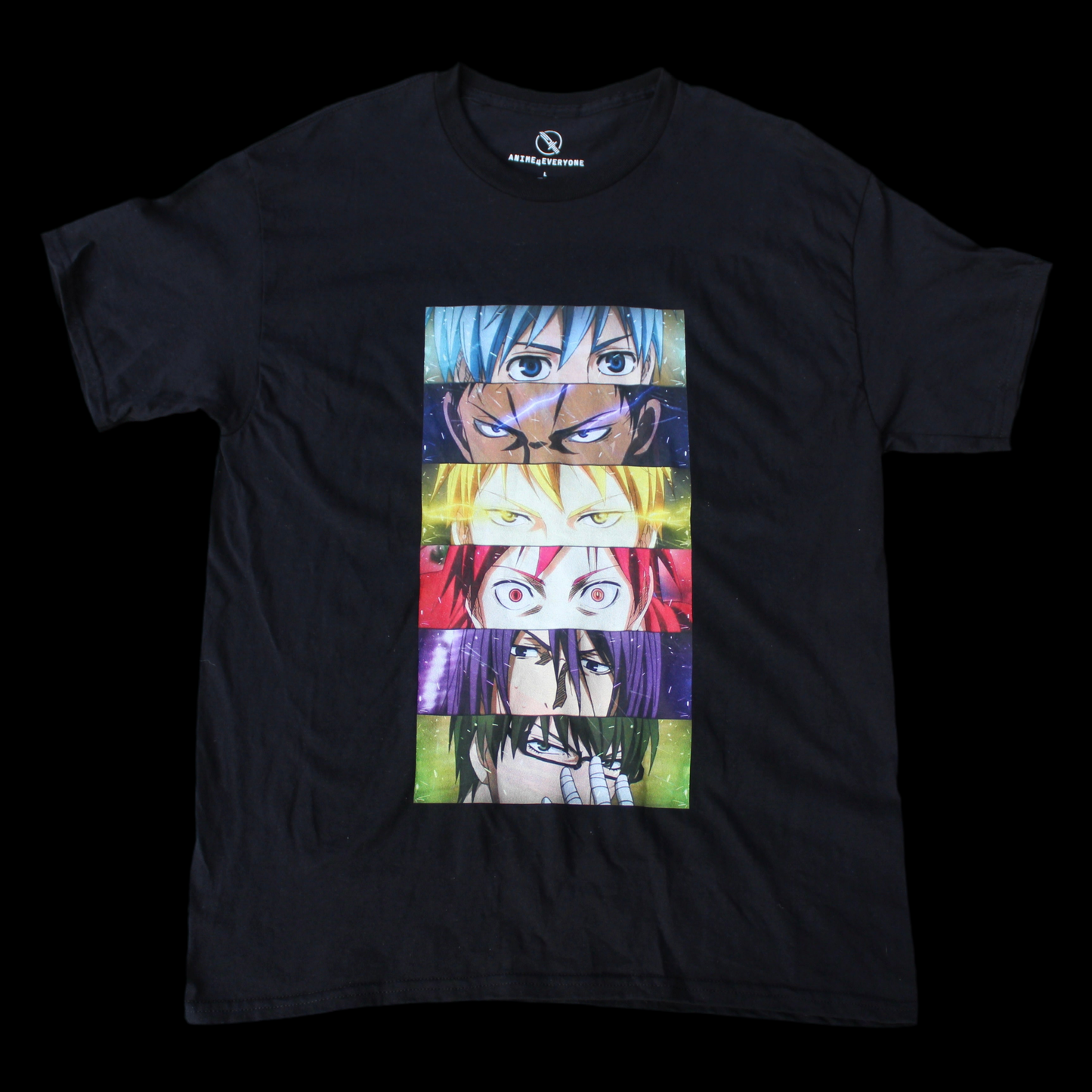 Kuroko’s Basketball Black Unisex T-Shirt “Dream Team”