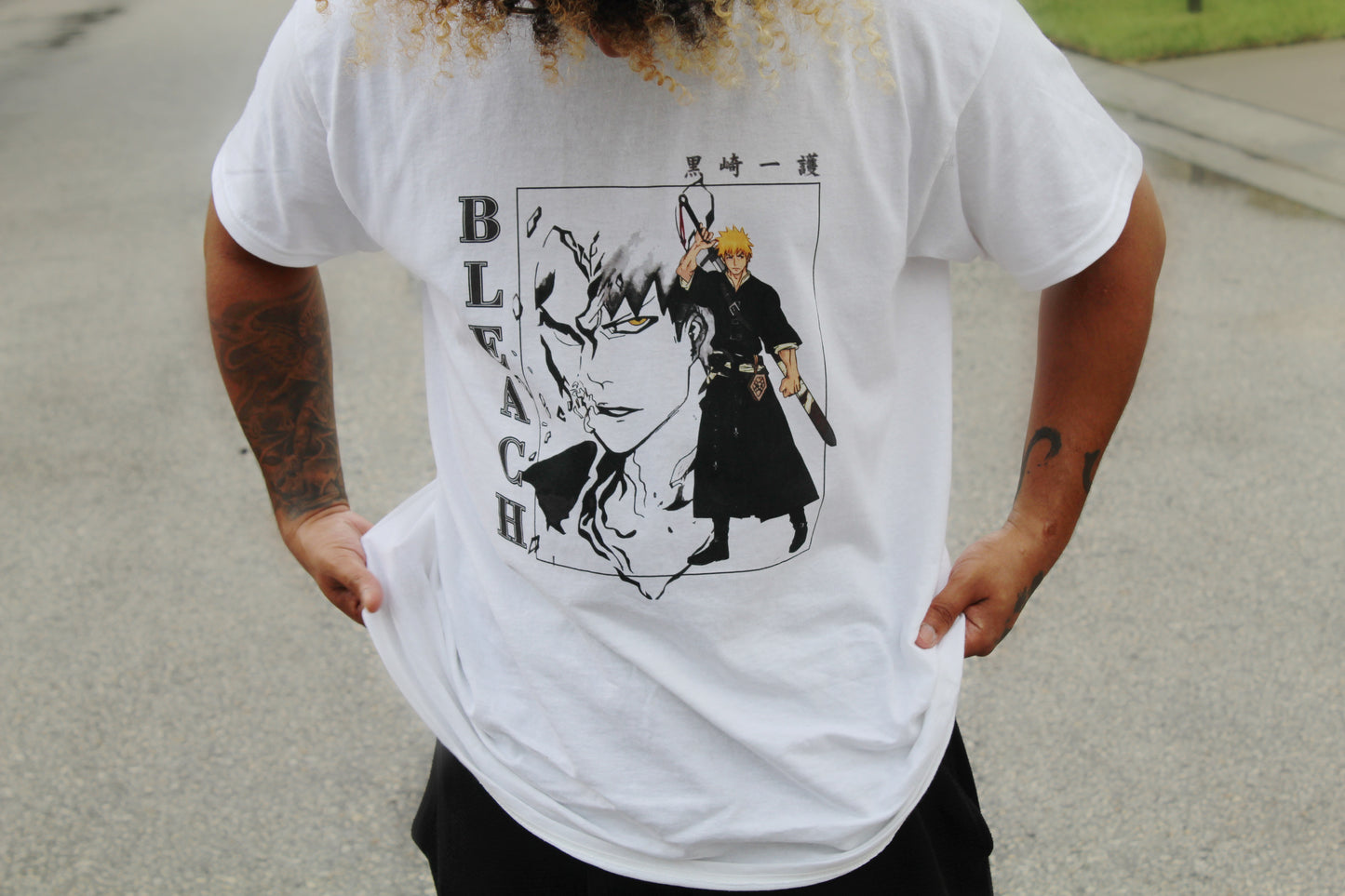 Bleach White Unisex T-Shirt “Ichigo”